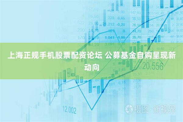 上海正规手机股票配资论坛 公募基金自购呈现新动向